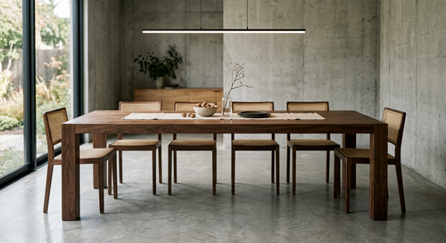 Black Walnut Parsons Table