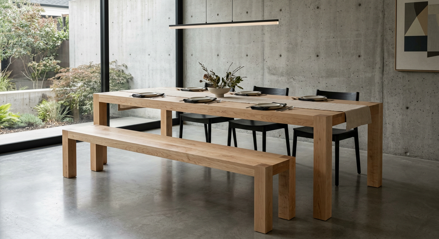Hard Maple Parsons Table