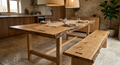 White Oak Live-Edge Table