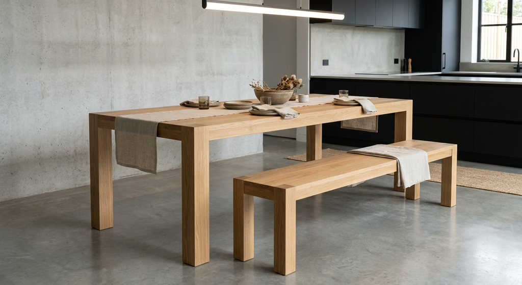 White Oak Parsons Table